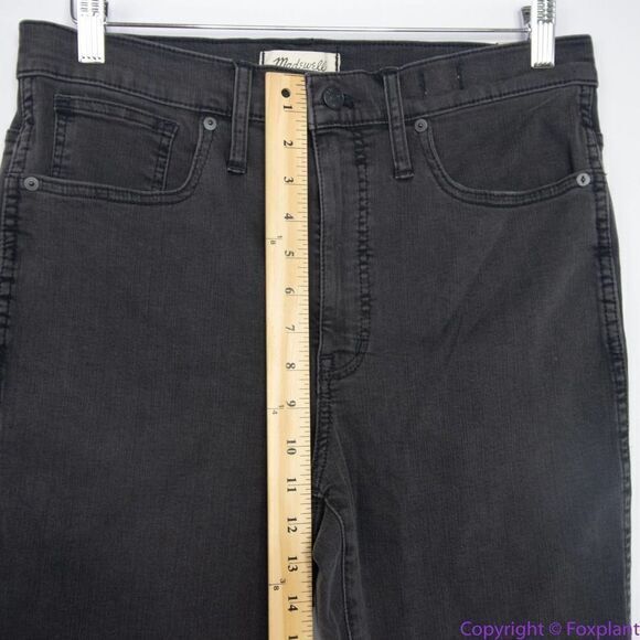 NEW Madewell Stovepipe Jeans in Banberry Wash: Raw-Hem Edition, 30 - Picture 8 of 16
